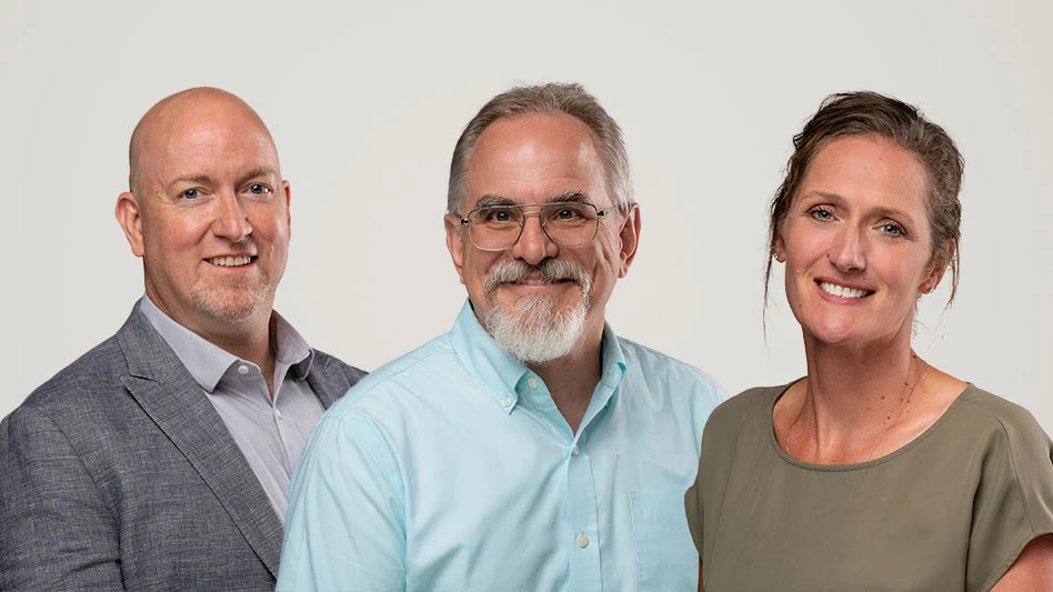 Mike Pezillo, Tim Iott and Melanie Byrne are the new leadership team for EHR.